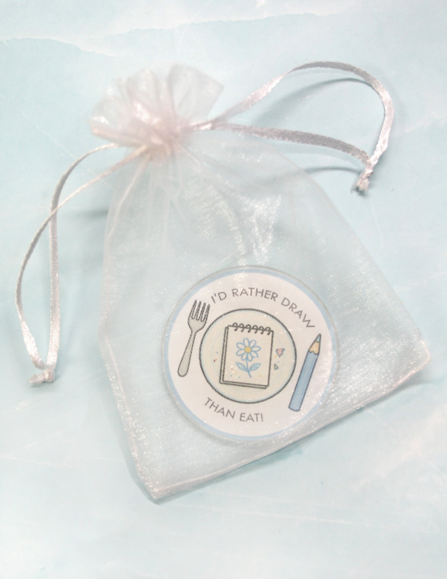 Magnet: I'd Rather Draw Than Eat