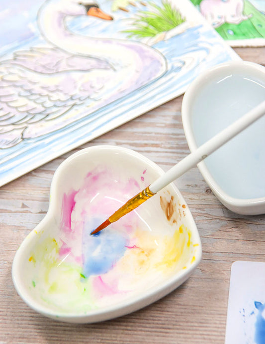 Ceramic Watercolor Basin