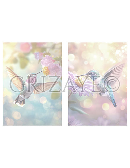 Drawing Kit: Hummingbirds