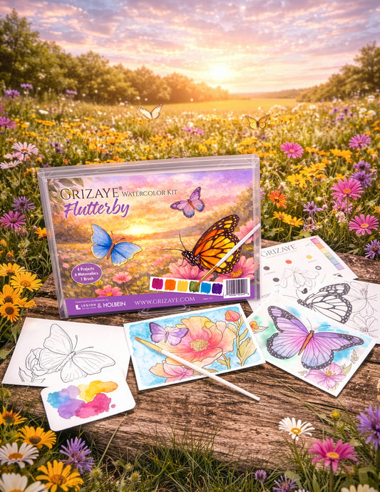 Watercolor Kit: Flutterby
