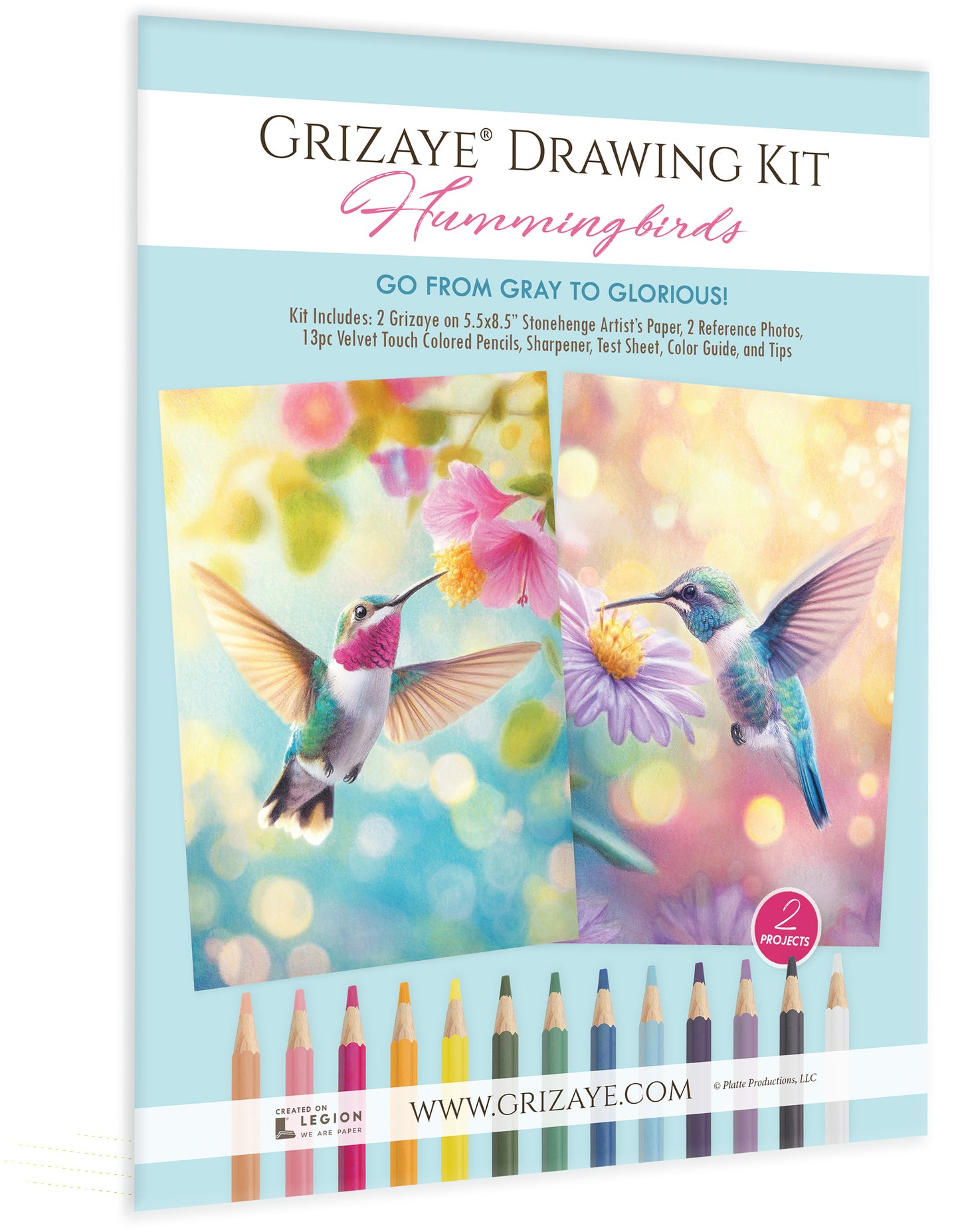 Drawing Kit: Hummingbirds