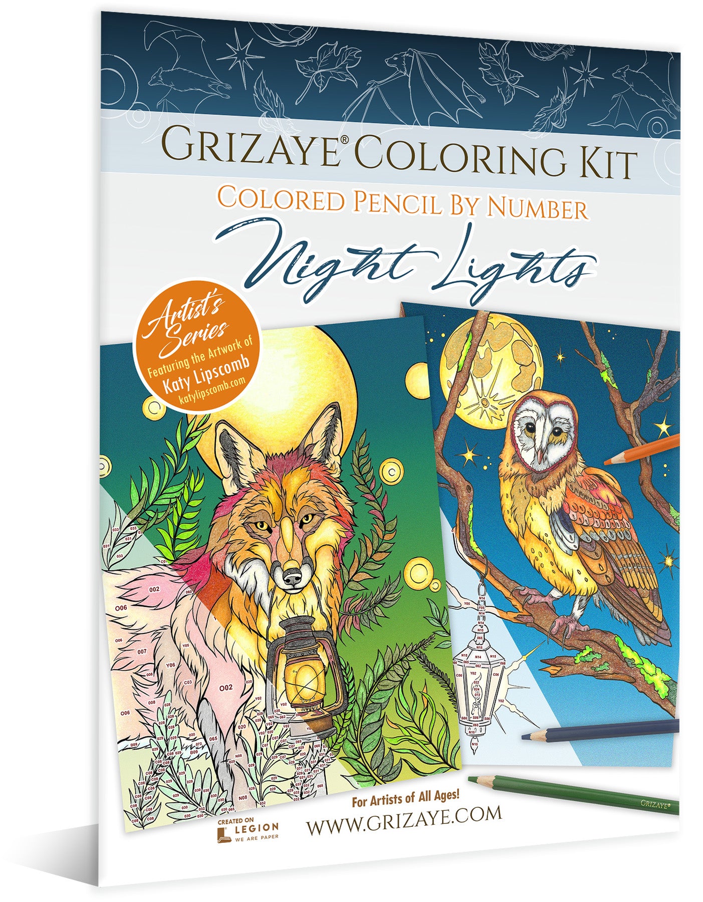 Coloring Kit: Night Lights