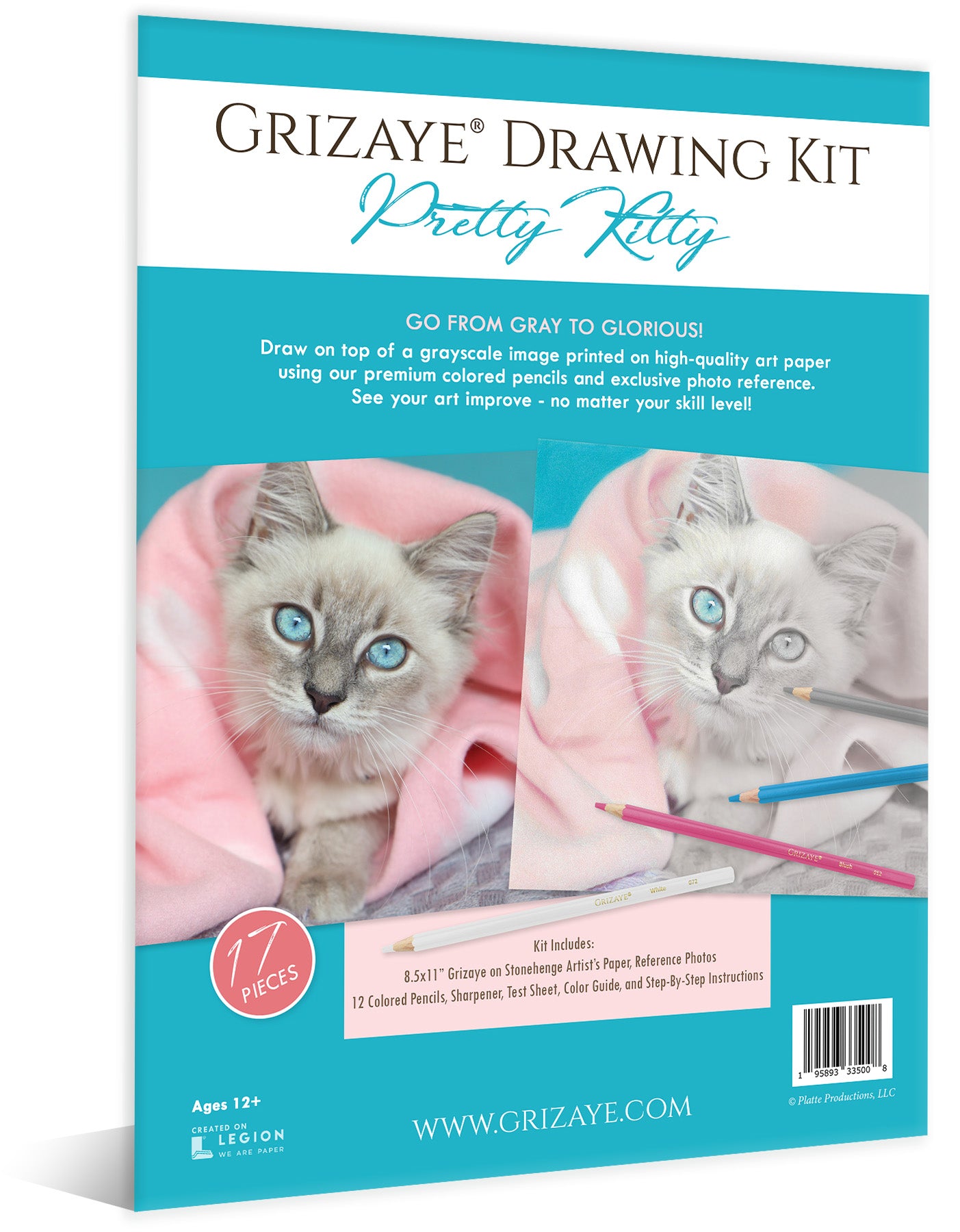 Drawing Kit: Pretty Kitty