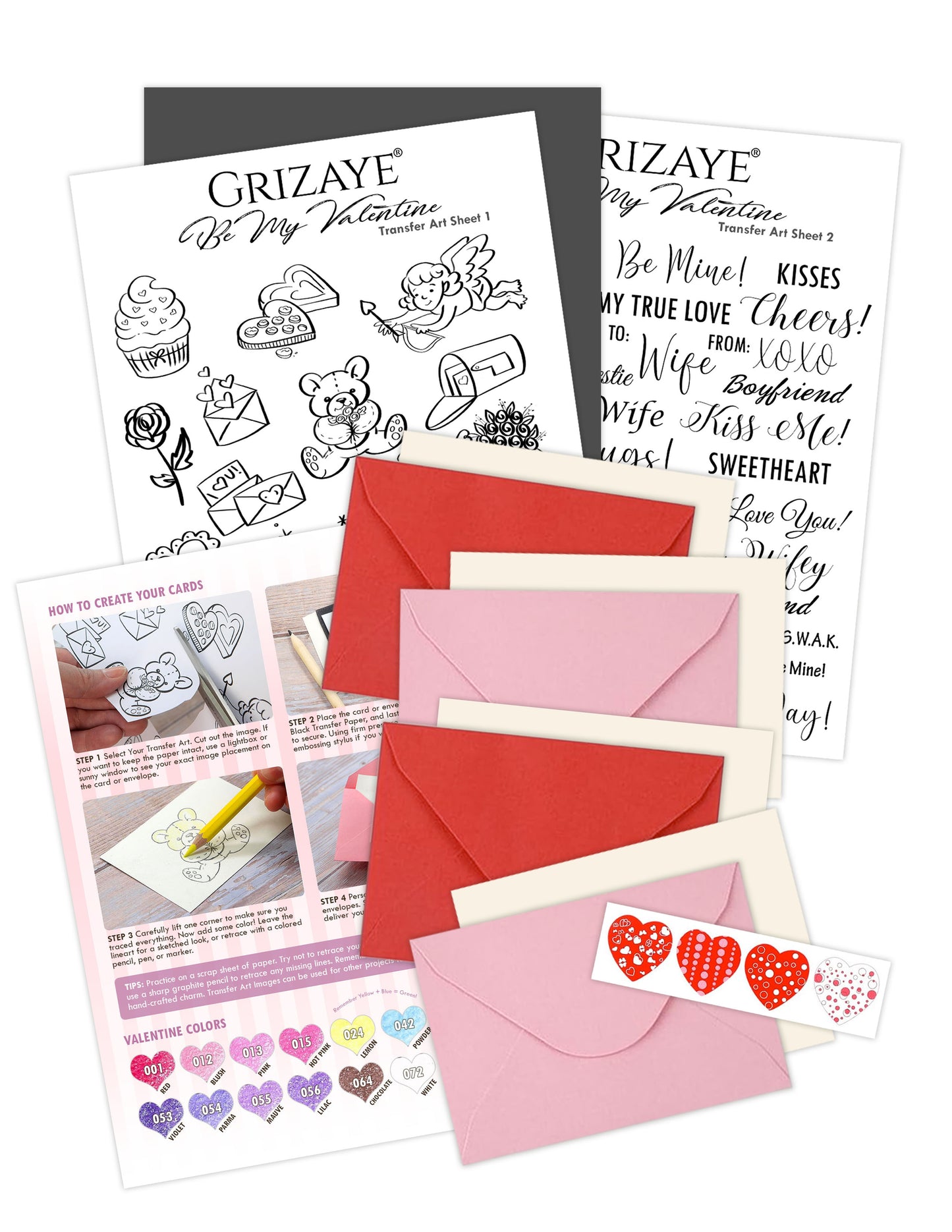 Coloring Kit: Be My Valentine