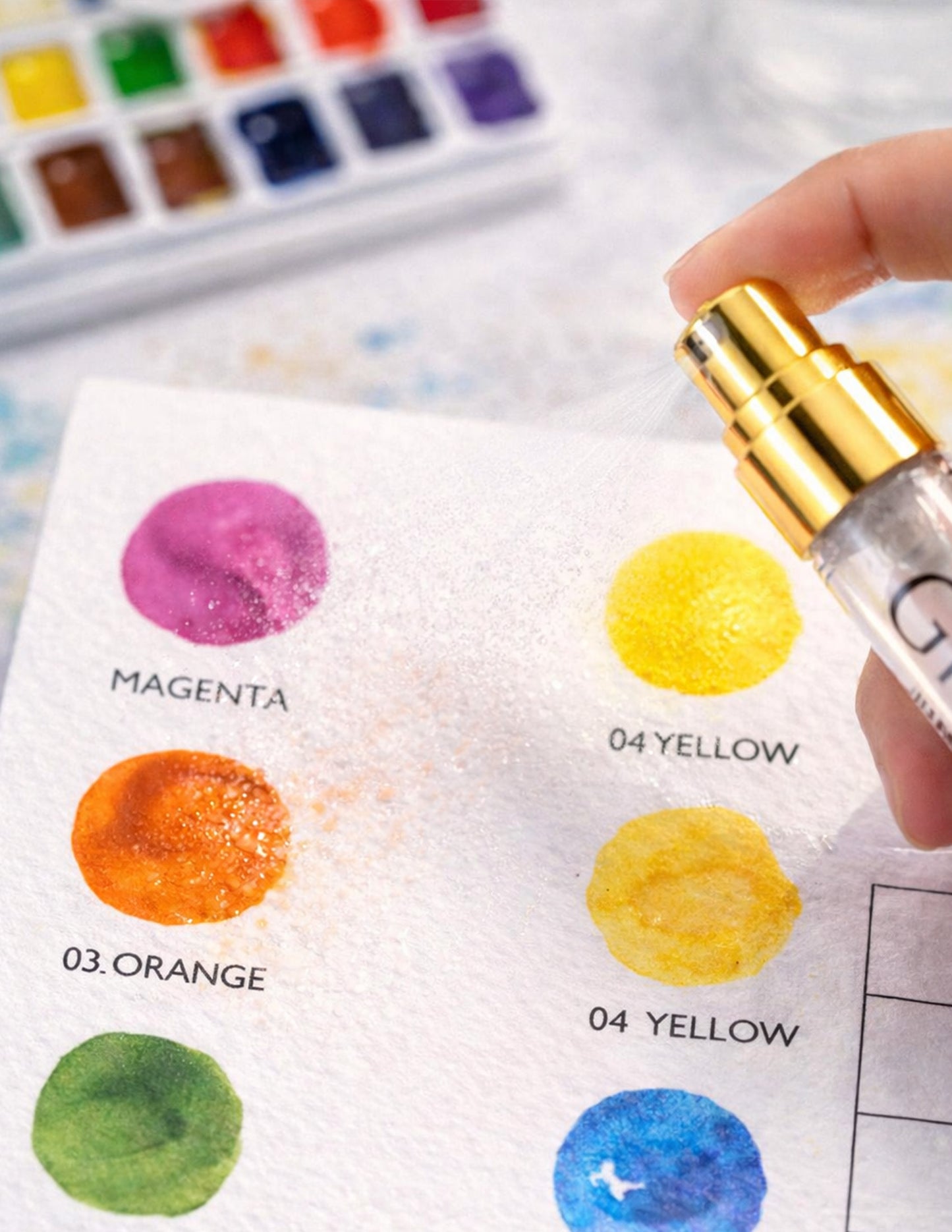 Glass Watercolor Atomizer