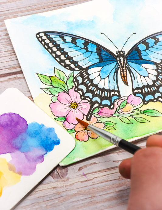 Mini Watercolor Kit: Swallowtail