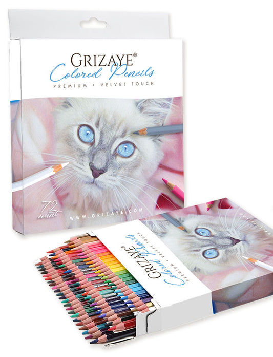 Grizaye Velvet Touch Colored Pencils