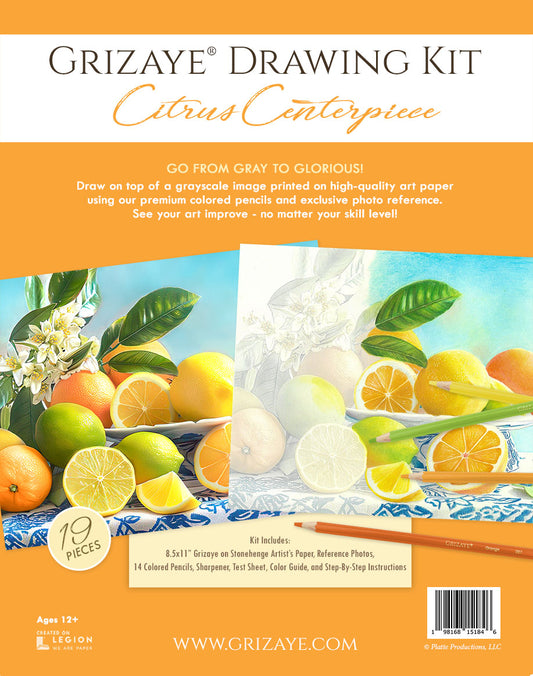 Drawing Kit: Citrus Centerpiece