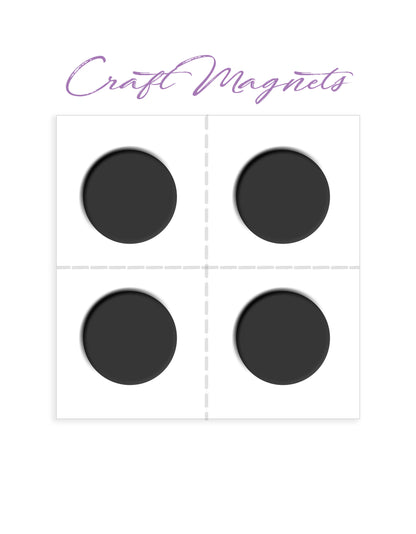 Craft Magnets Set of 4