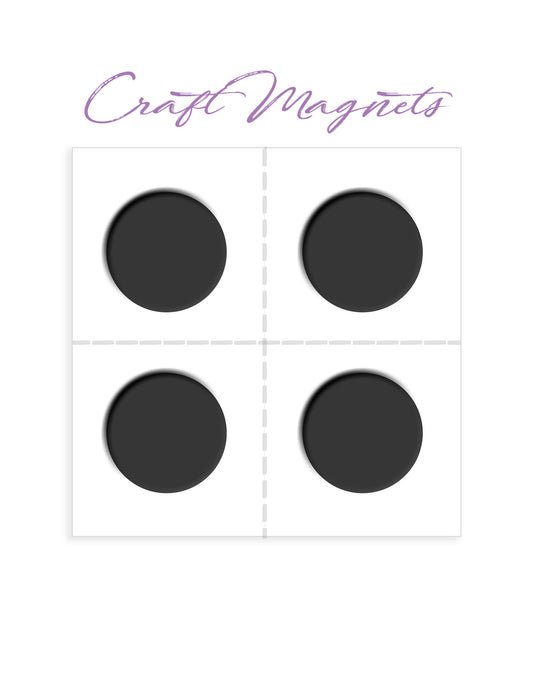 Craft Magnets Set of 4