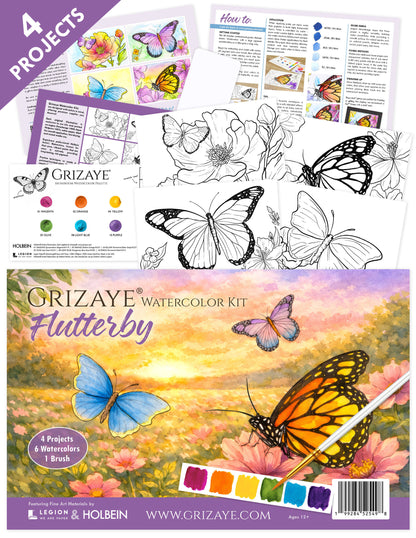 Watercolor Kit: Flutterby