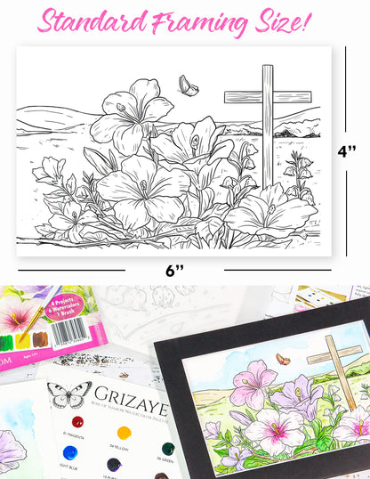 Watercolor Kit: Rose of Sharon