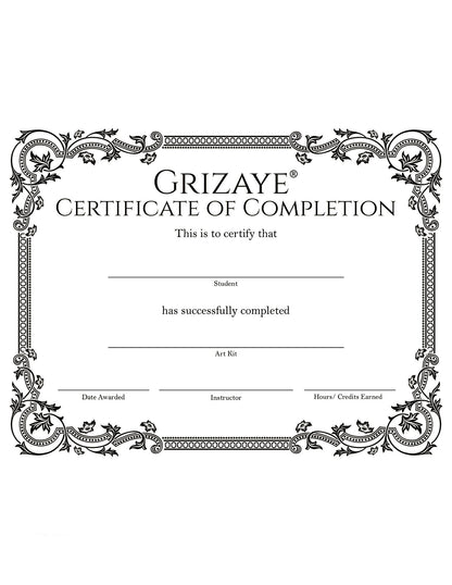 Certificate of Completion