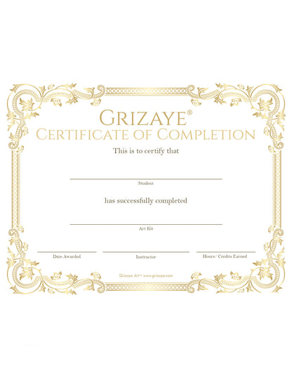 Certificate of Completion