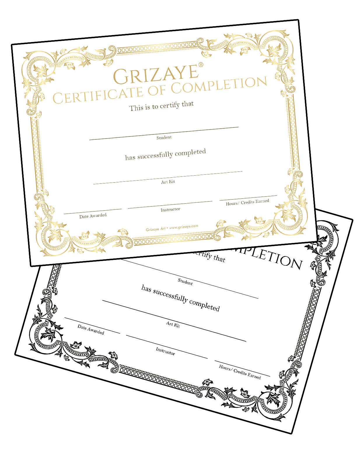 Certificate of Completion