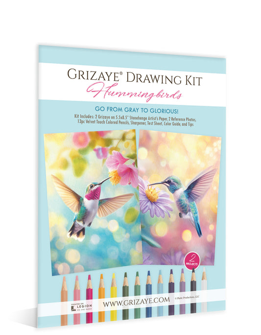 Drawing Kit: Hummingbirds