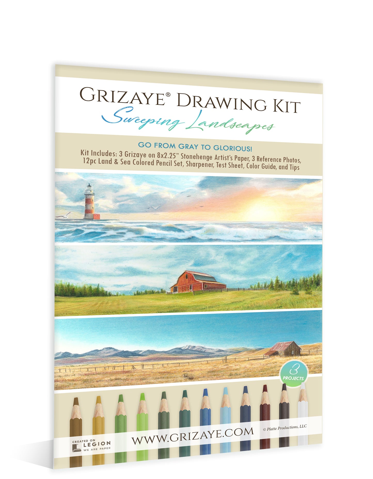 Drawing Kit: Sweeping Landscapes