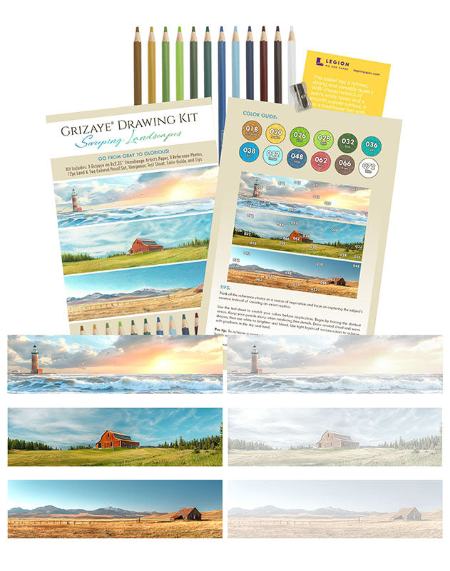 Drawing Kit: Sweeping Landscapes