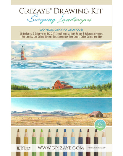 Drawing Kit: Sweeping Landscapes