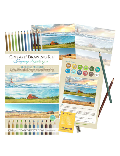 Drawing Kit: Sweeping Landscapes