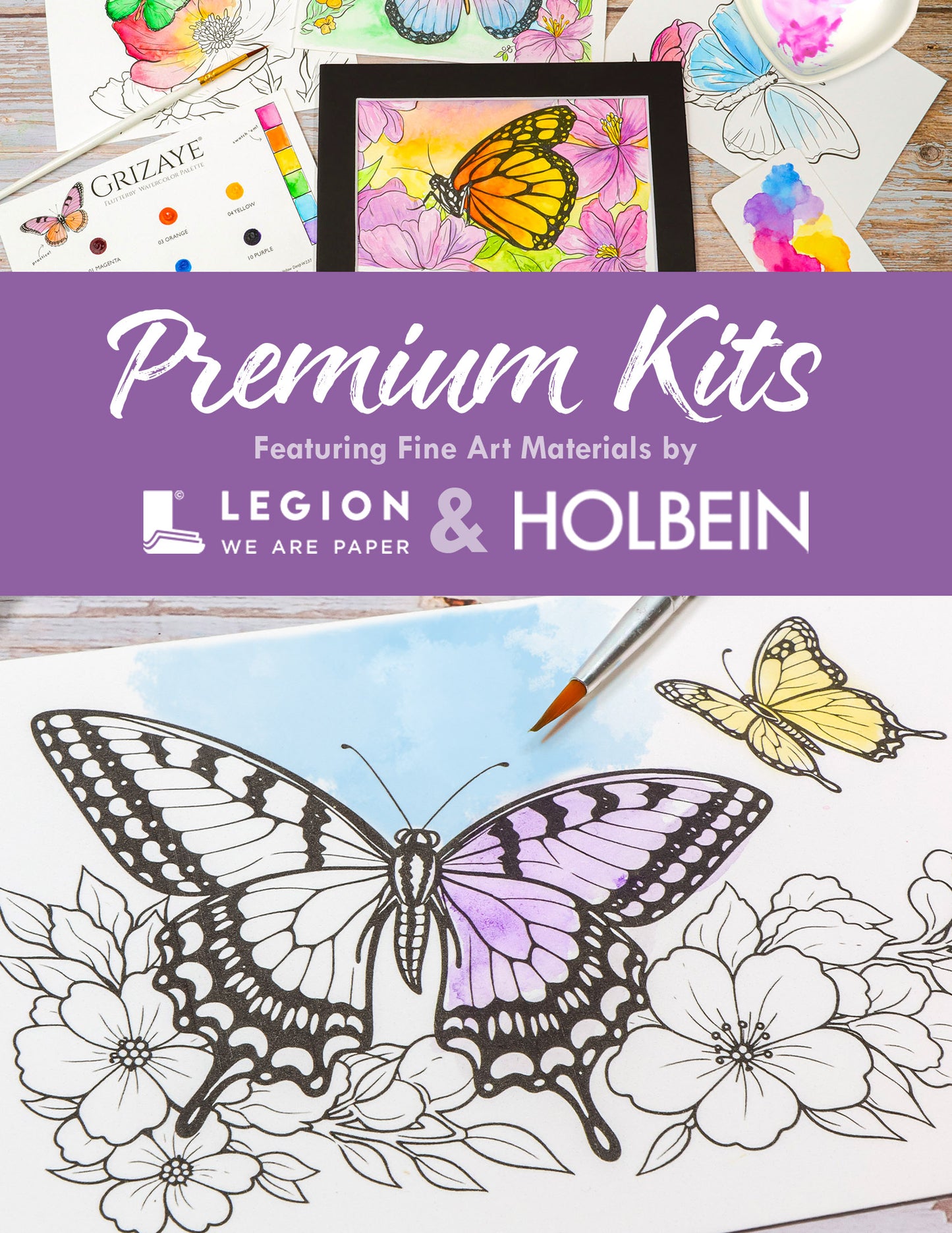 Mini Watercolor Kit: Swallowtail