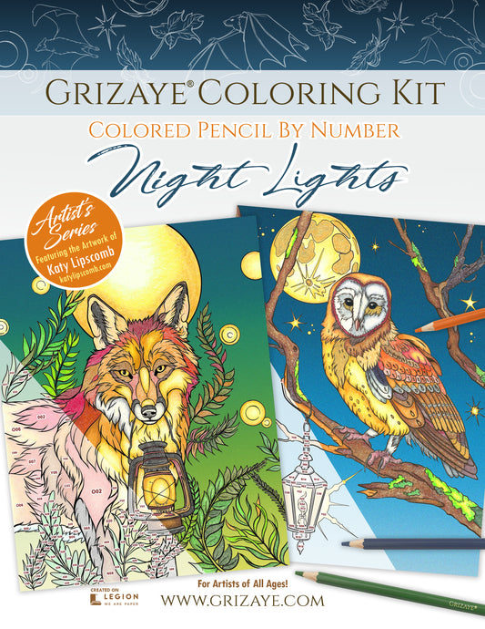 Coloring Kit: Night Lights