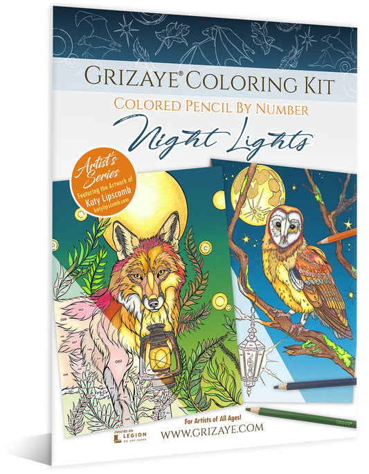 Coloring Kit: Night Lights