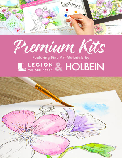 Watercolor Kit: Rose of Sharon