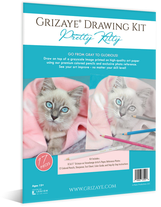 Drawing Kit: Pretty Kitty