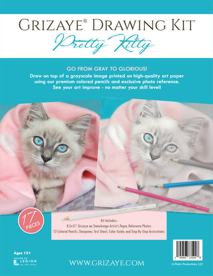 Drawing Kit: Pretty Kitty