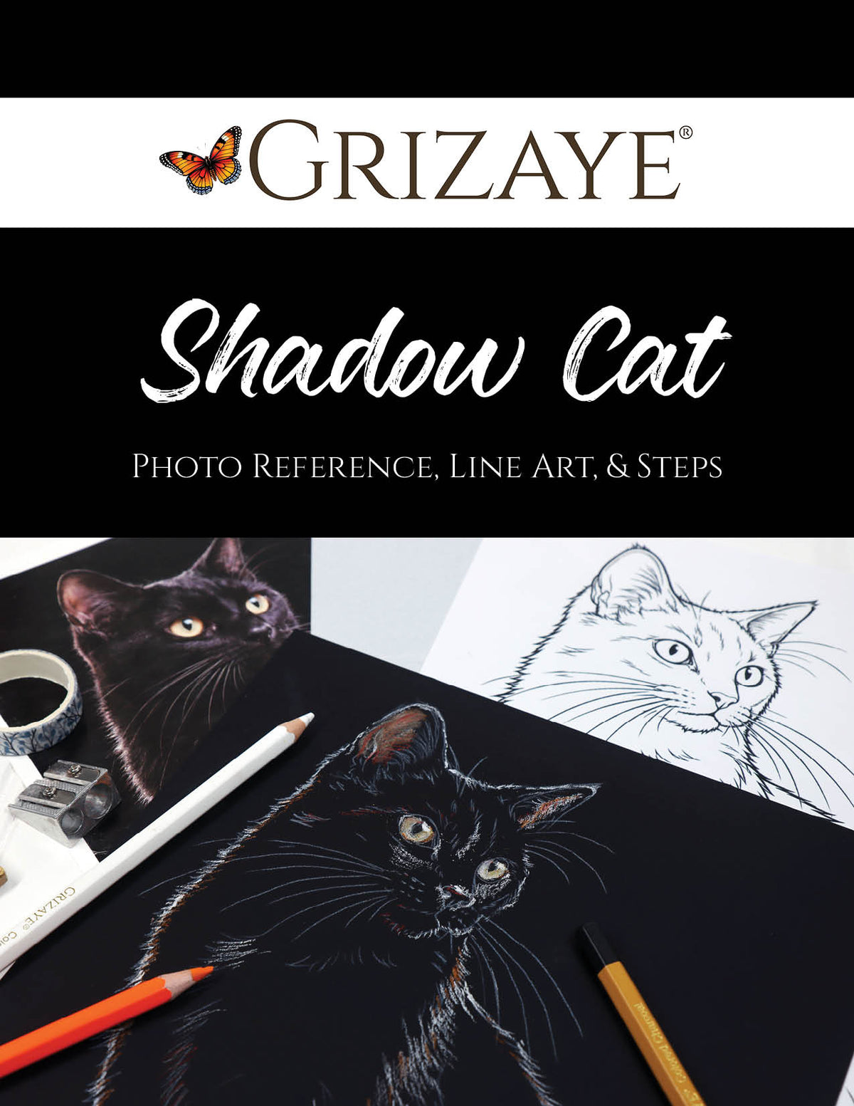 Shadow Cat Drawing Bundle