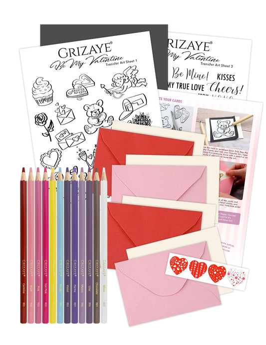 Coloring Kit: Be My Valentine