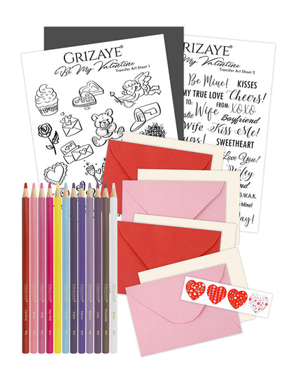 Coloring Kit: Be My Valentine