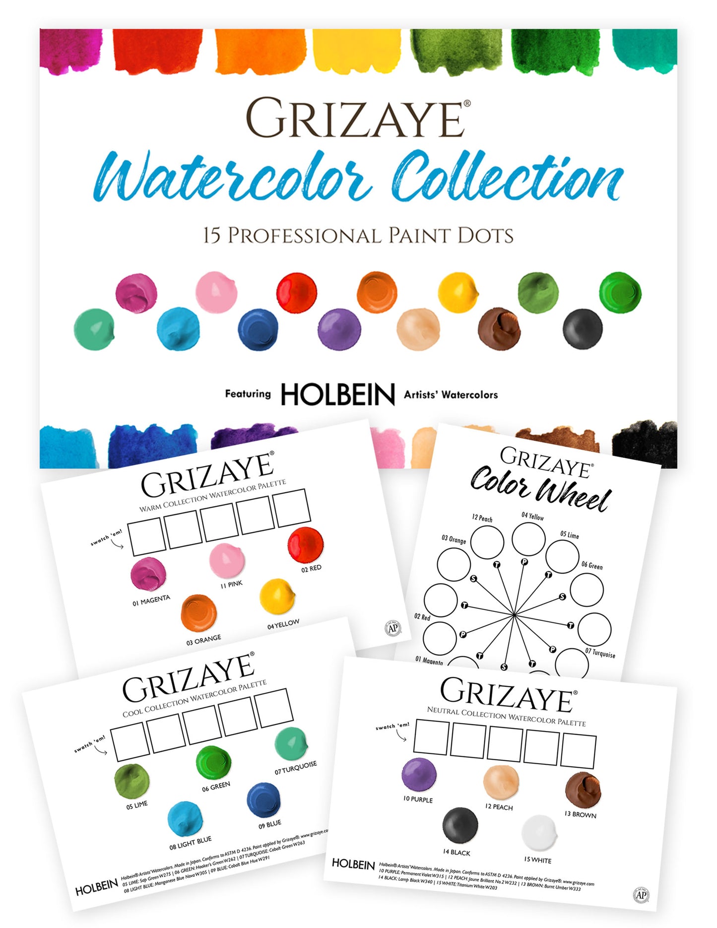Watercolor Paint Collection