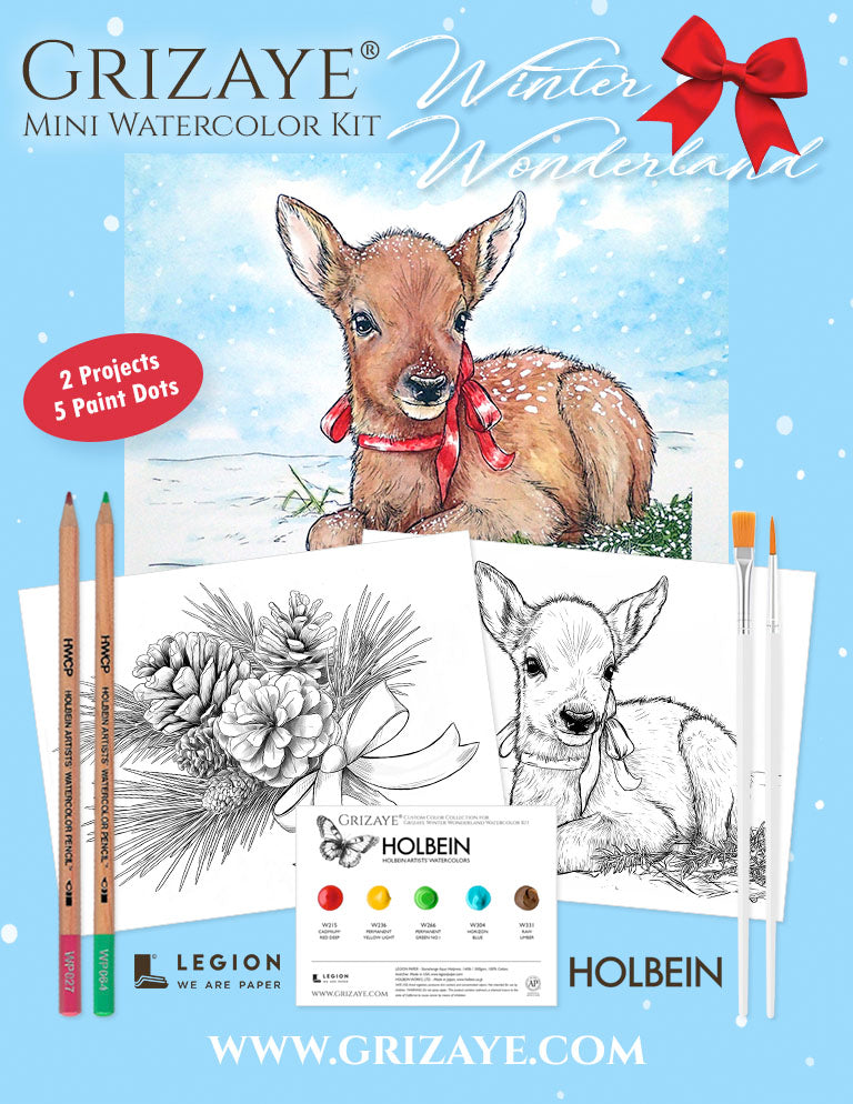 Watercolor Kit: Winter Wonderland