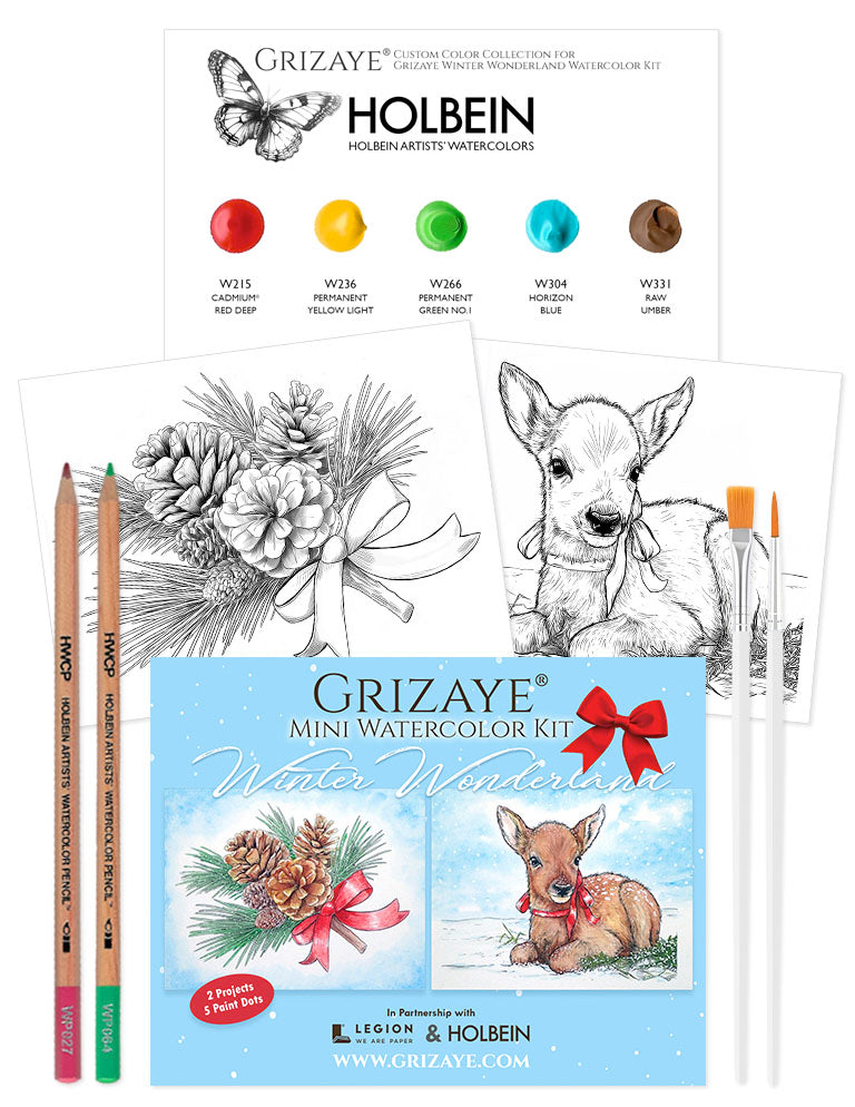 Watercolor Kit: Winter Wonderland