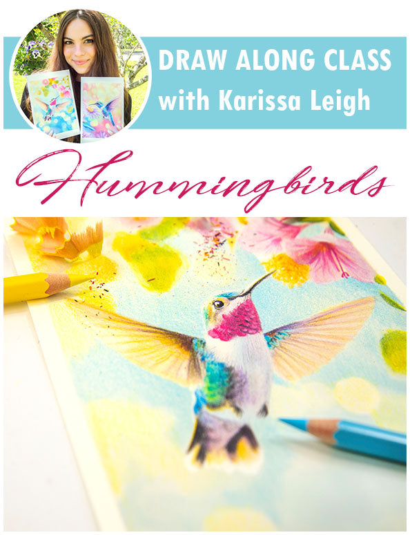 Draw Along Class: Hummingbirds