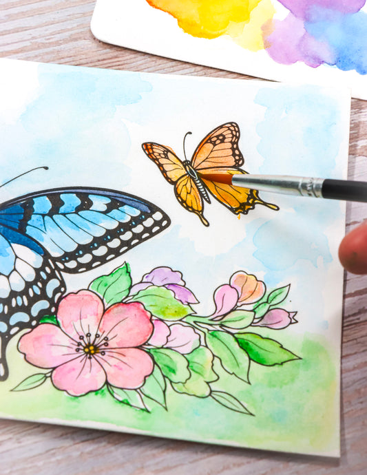 Mini Watercolor Kit: Swallowtail