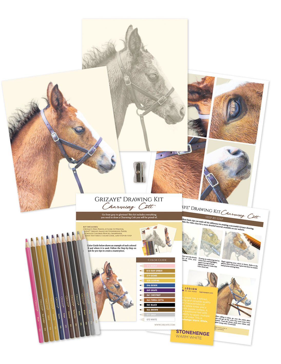 Drawing Kit: Charming Colt