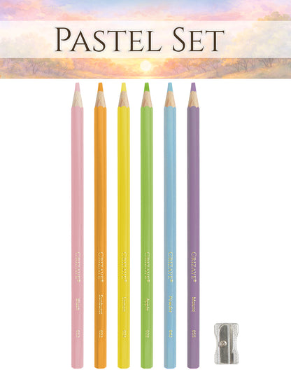 NEW 6pc Pastel Set