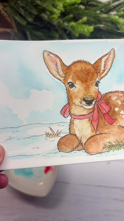 Mini Watercolor Kit: Winter Wonderland