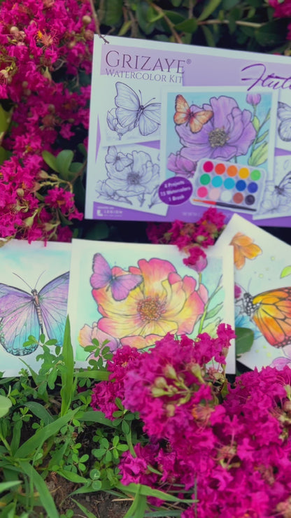 Watercolor Collection Gift Set