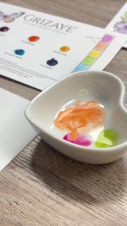 Ceramic Watercolor Basin