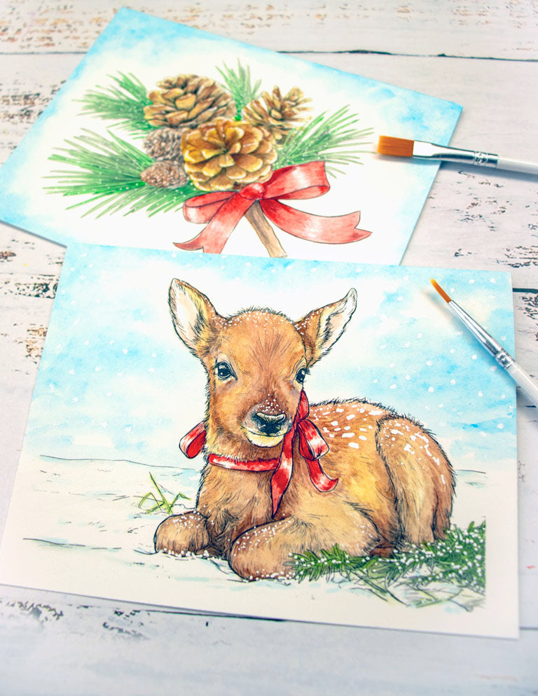 Watercolor Kit: Winter Wonderland