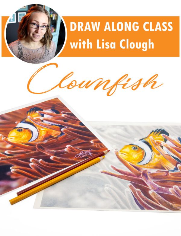 Draw Along Clownfish