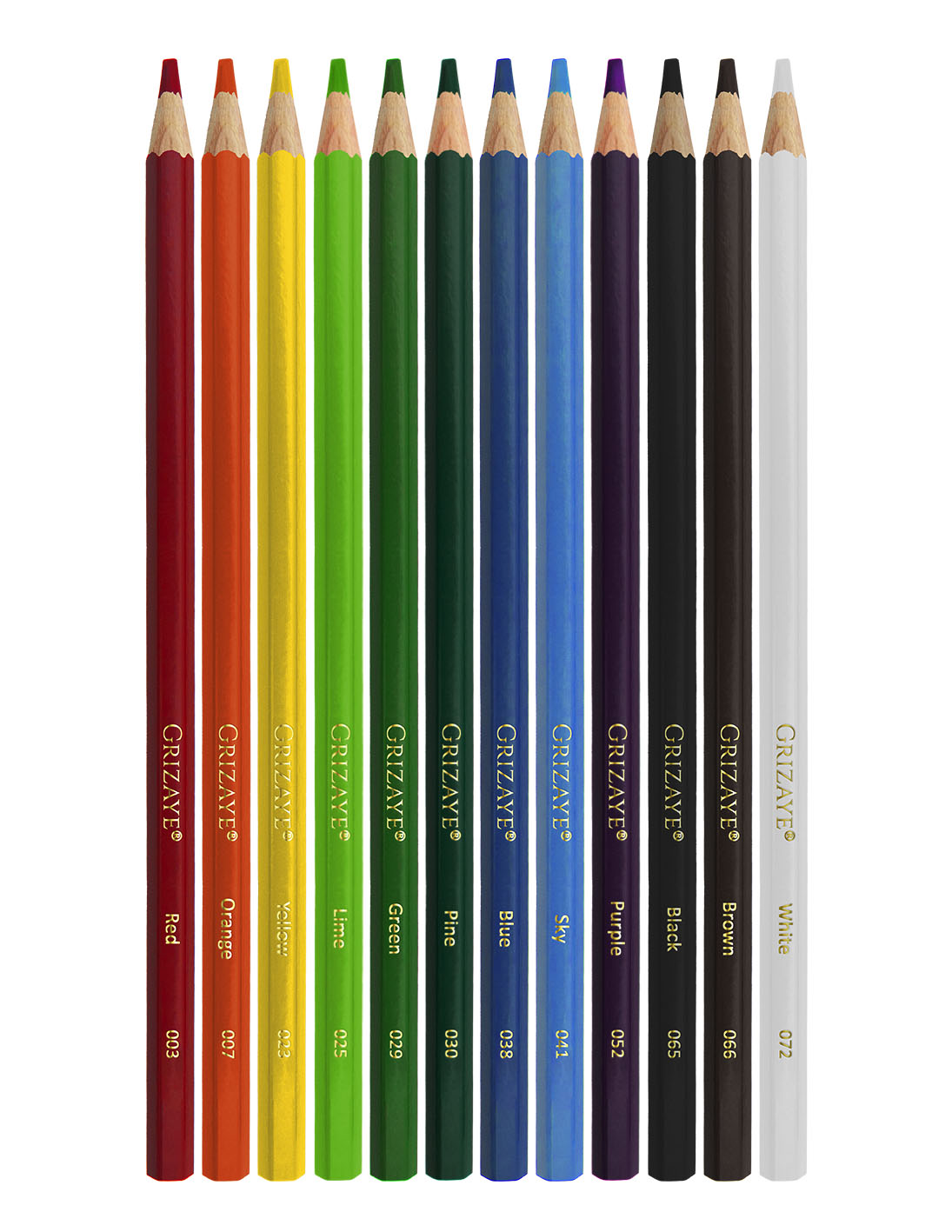 Deli 50pcs Colored Graphite Pencil Drawing Sketching Pencil Set Painti –  AOOKMIYA